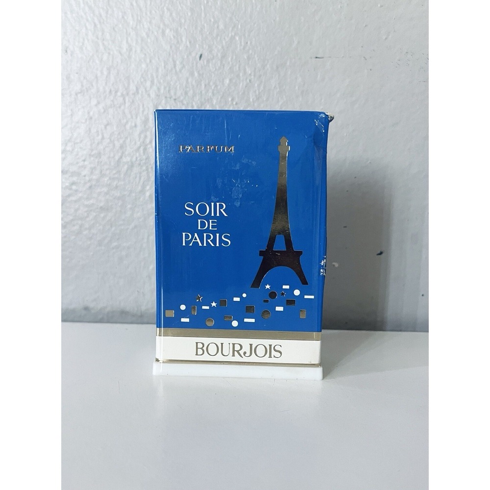 SOIR DE‎ PARIS New Seal BOURJOIS Parfum 14.5ml Made in France Rare READ INFO